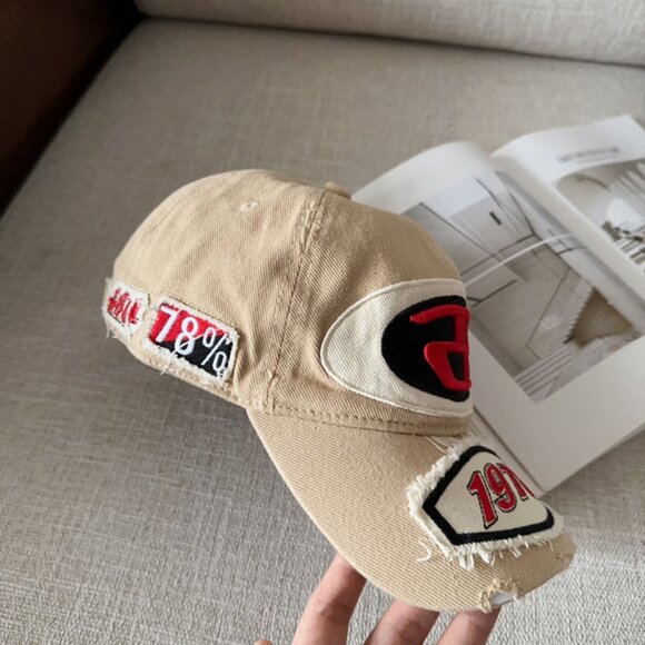 Diesel Khaki Baseball Cap - Picture 4 of 8